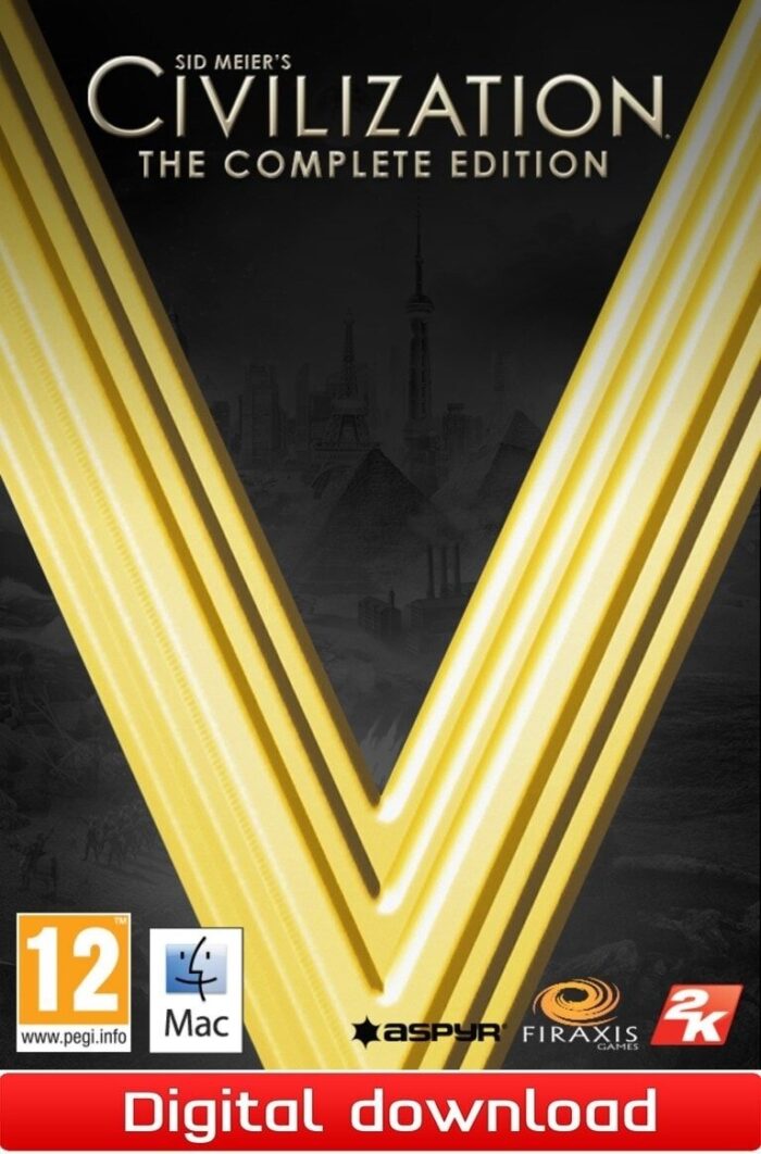 CIV5 CE PC COVER - GameKeyShop.fi