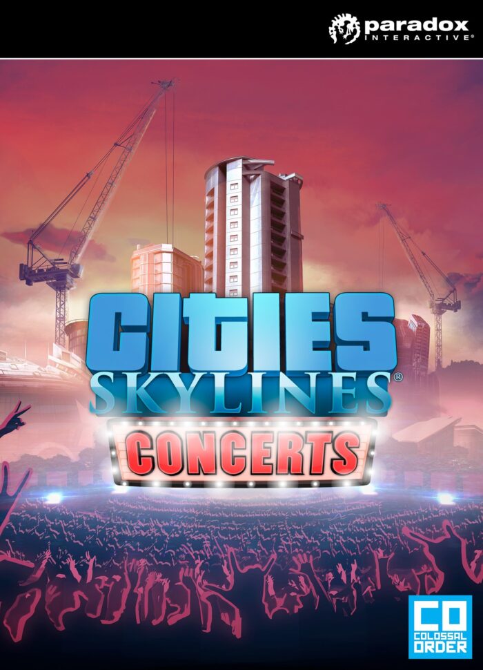 cities skylines concerts cover original - GameKeyShop.fi