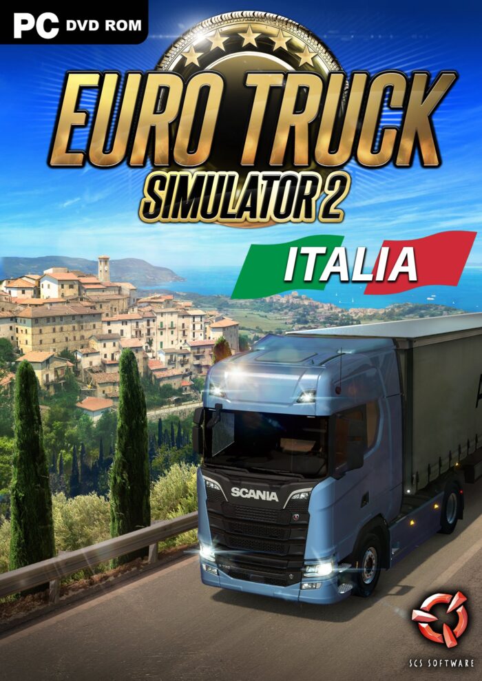 euro truck simulator 2 italia cover original - GameKeyShop.fi