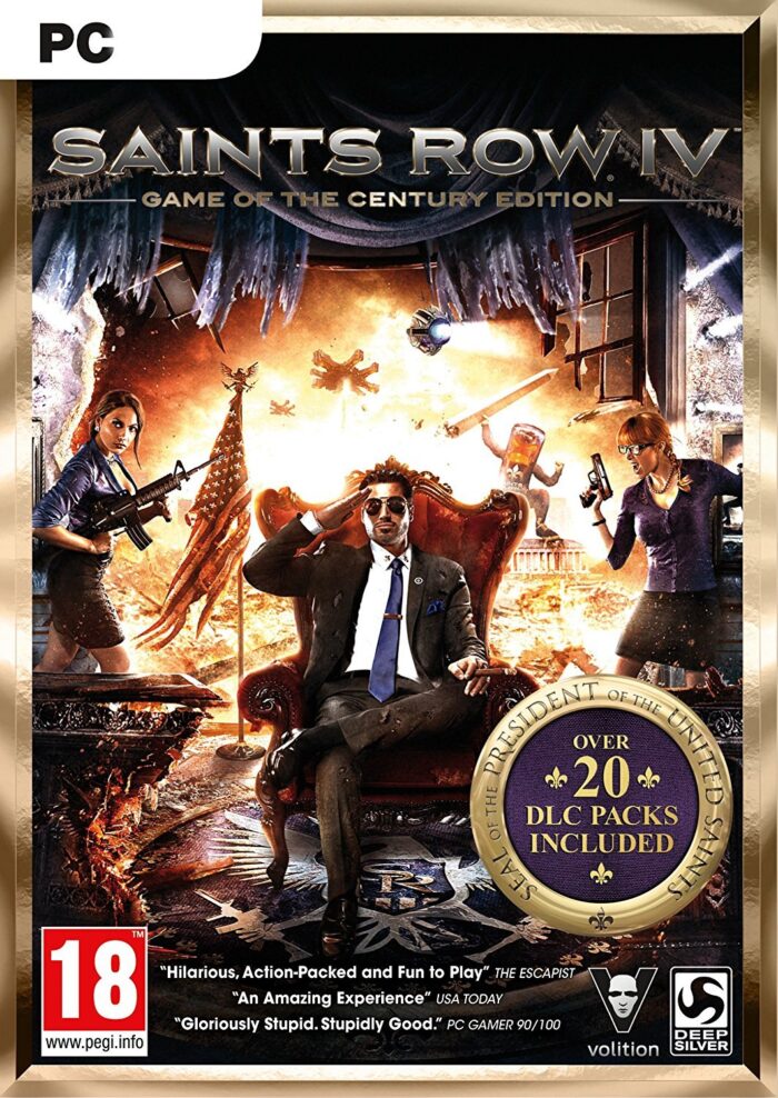 saints row iv game of the century edition cover original - GameKeyShop.fi
