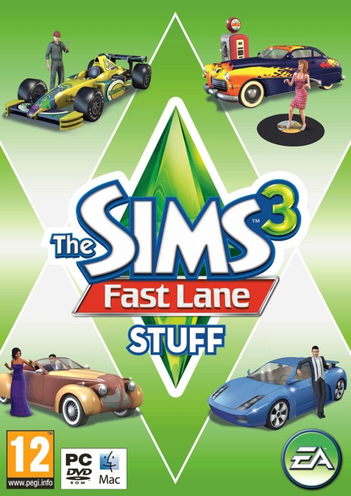 the sims 3 fast lane stuff cover original - GameKeyShop.fi