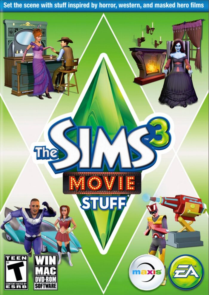 the sims 3 movie stuff cover original - GameKeyShop.fi