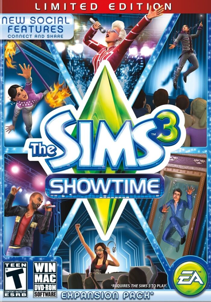 the sims 3 showtime cover original - GameKeyShop.fi