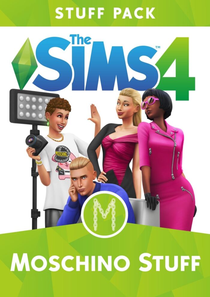 the sims 4 moschino stuff pack cover - GameKeyShop.fi