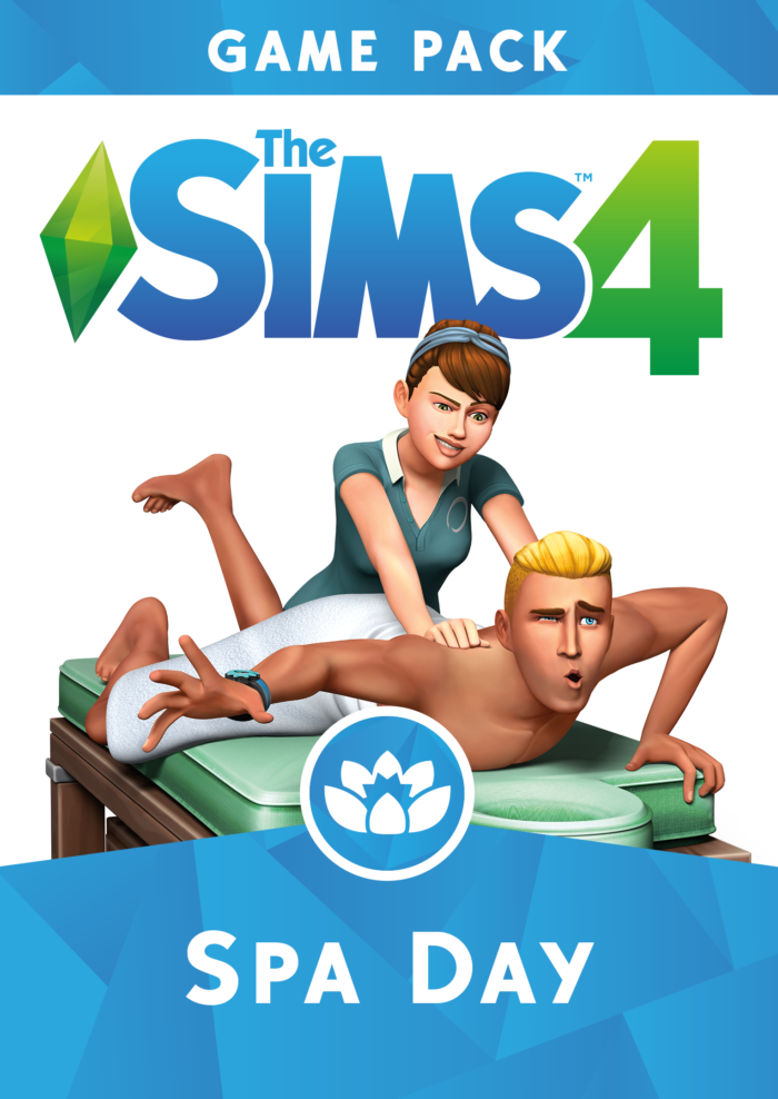 the sims 4 spa day cover original - GameKeyShop.fi