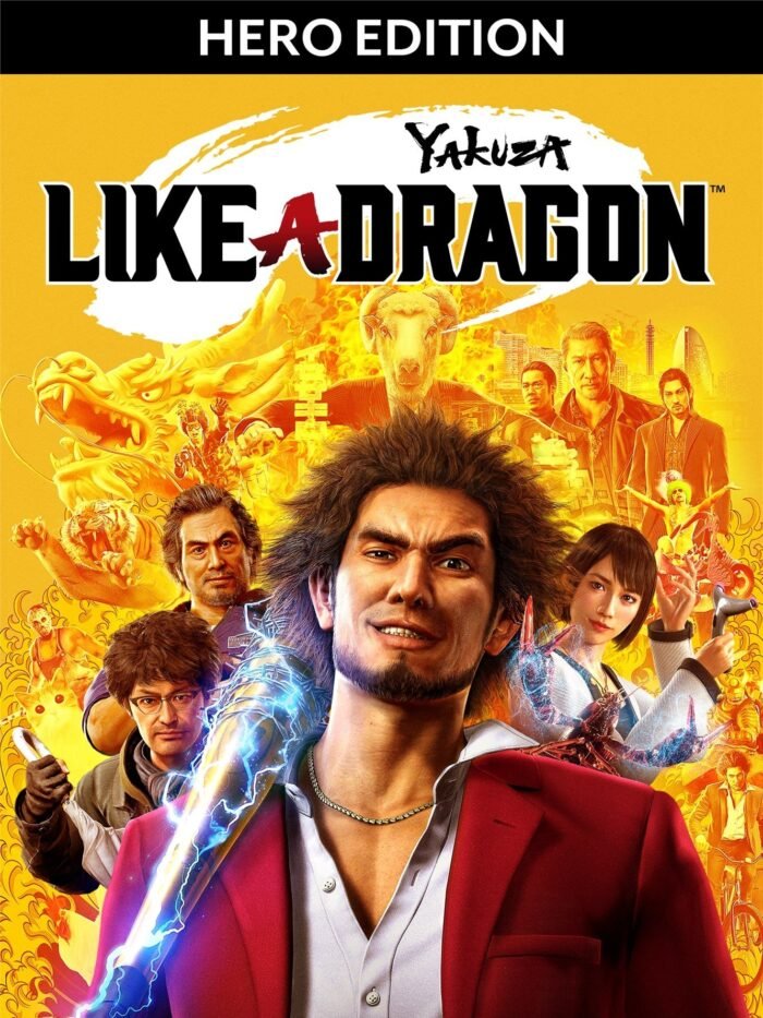 yakuza like a dragon hero edition cover original - GameKeyShop.fi